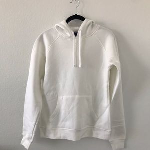Champion White Hoodie Sweater